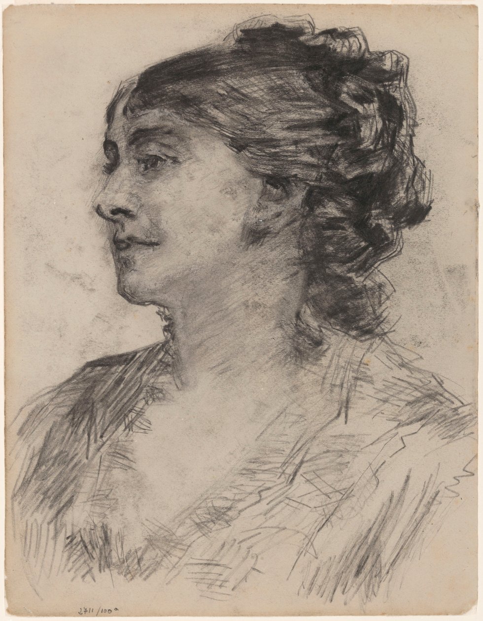 Portrett av en kvinne av James Ensor
