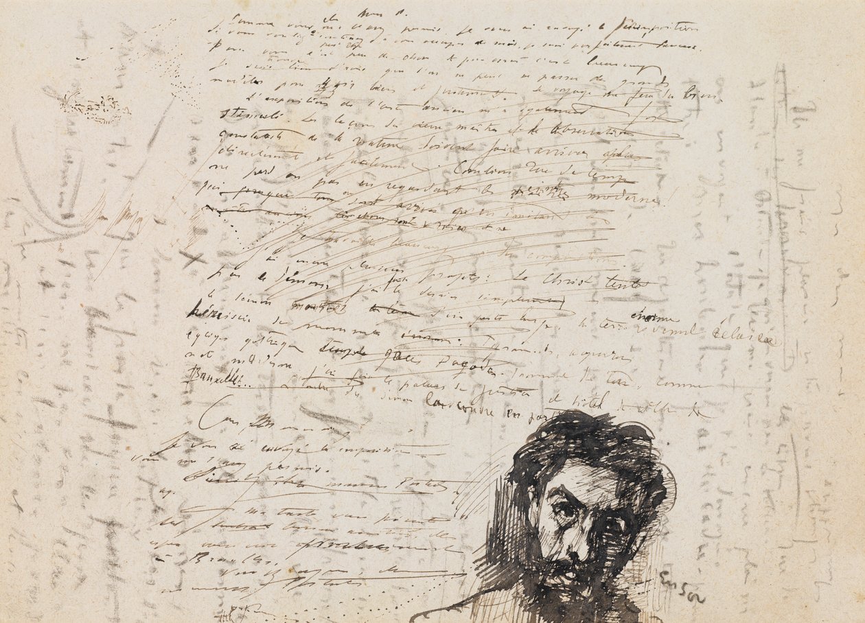 Selvportrett av James Ensor