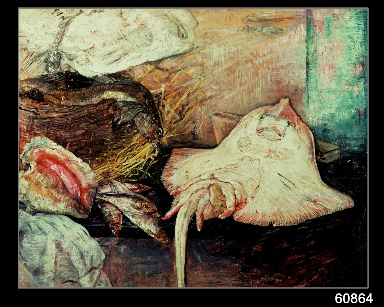 Stilleben med Skate av James Ensor