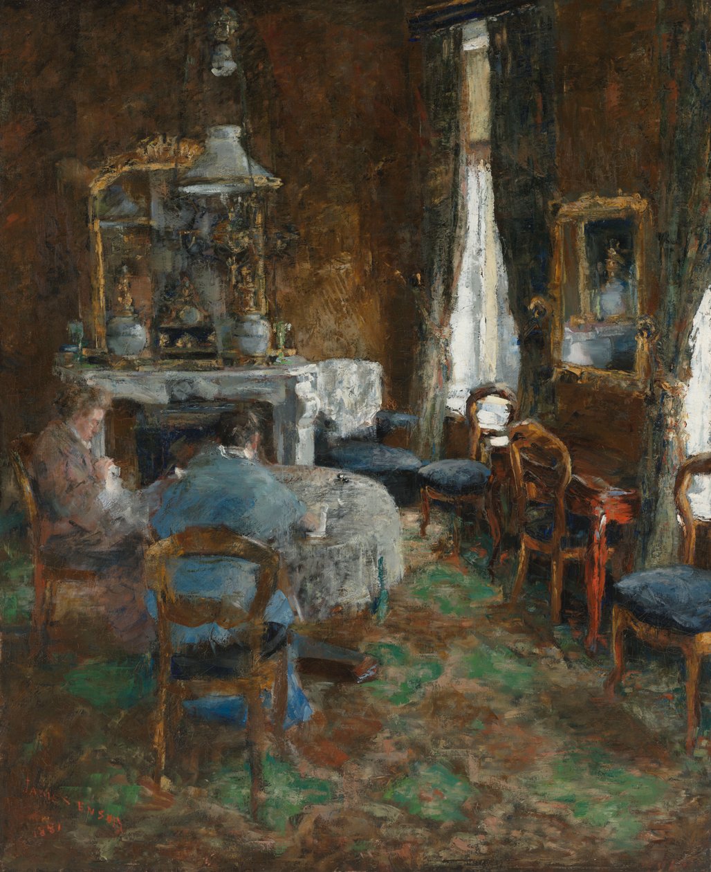 Den borgerlige salongen av James Ensor