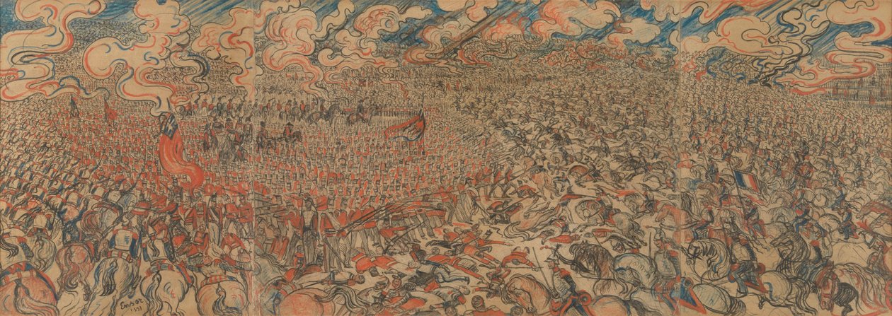 Kyrasserene ved Waterloo av James Ensor