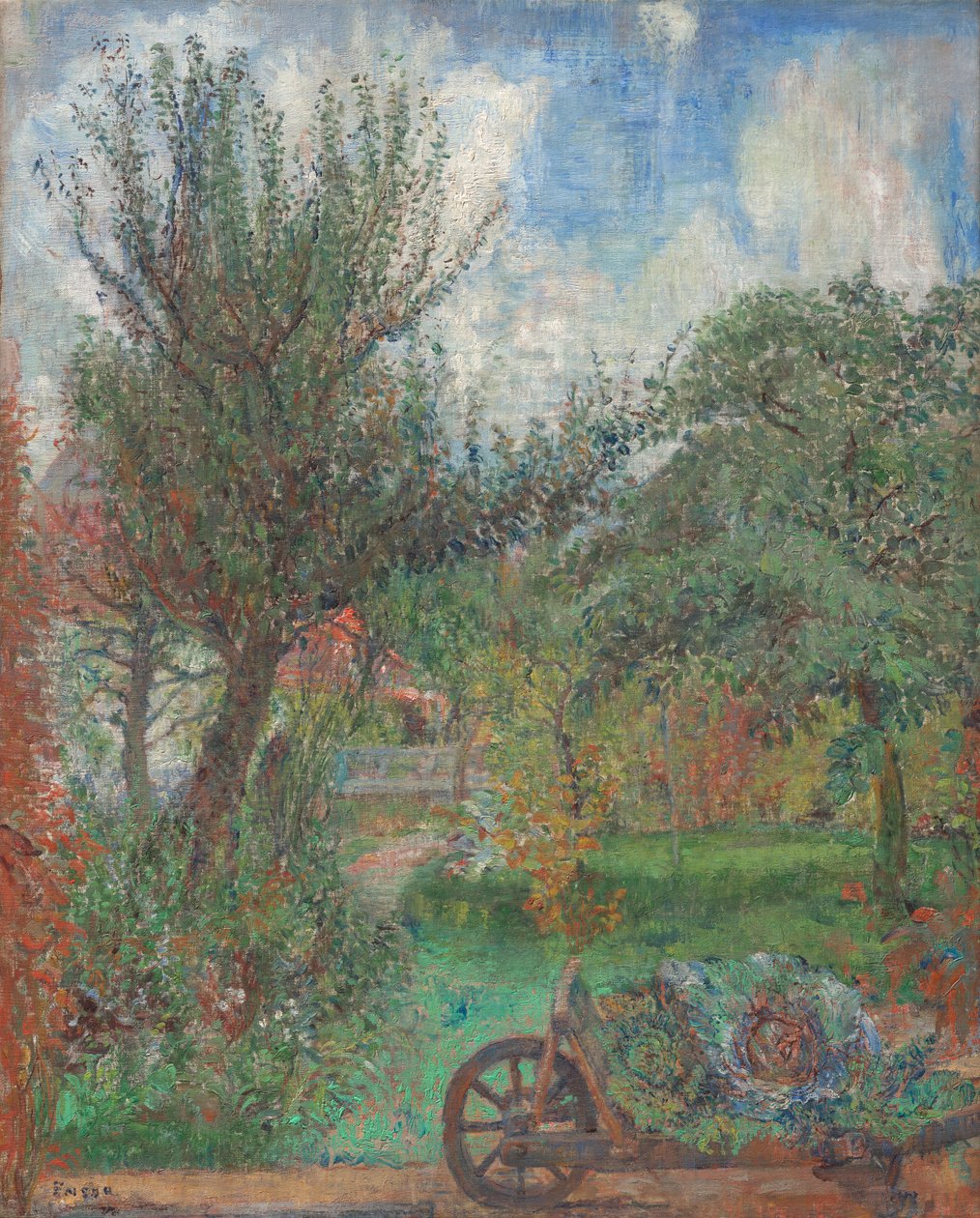 Rousseau-familiens hage av James Ensor