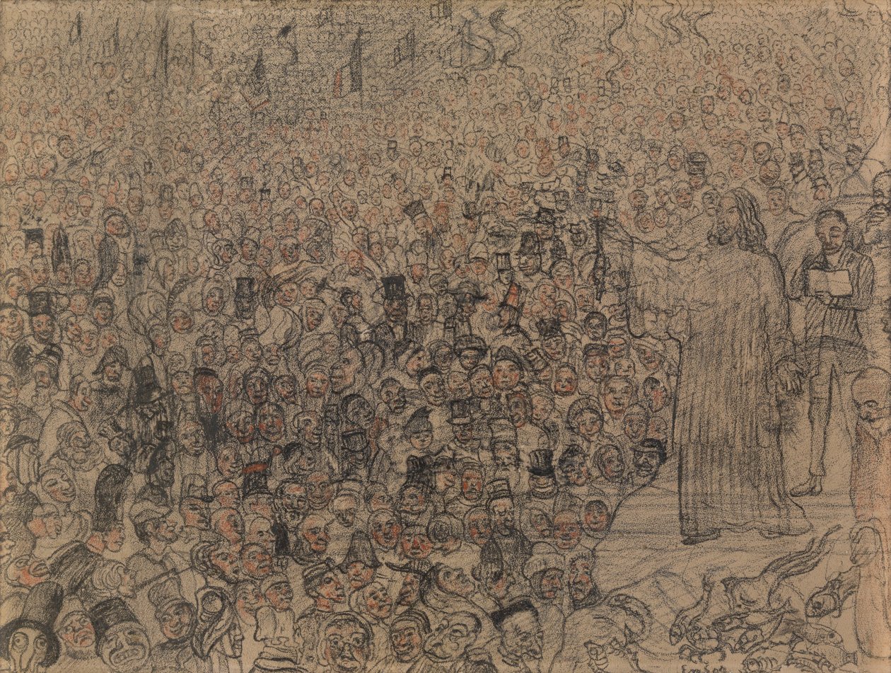Fiskens mangfoldiggjørelse av James Ensor
