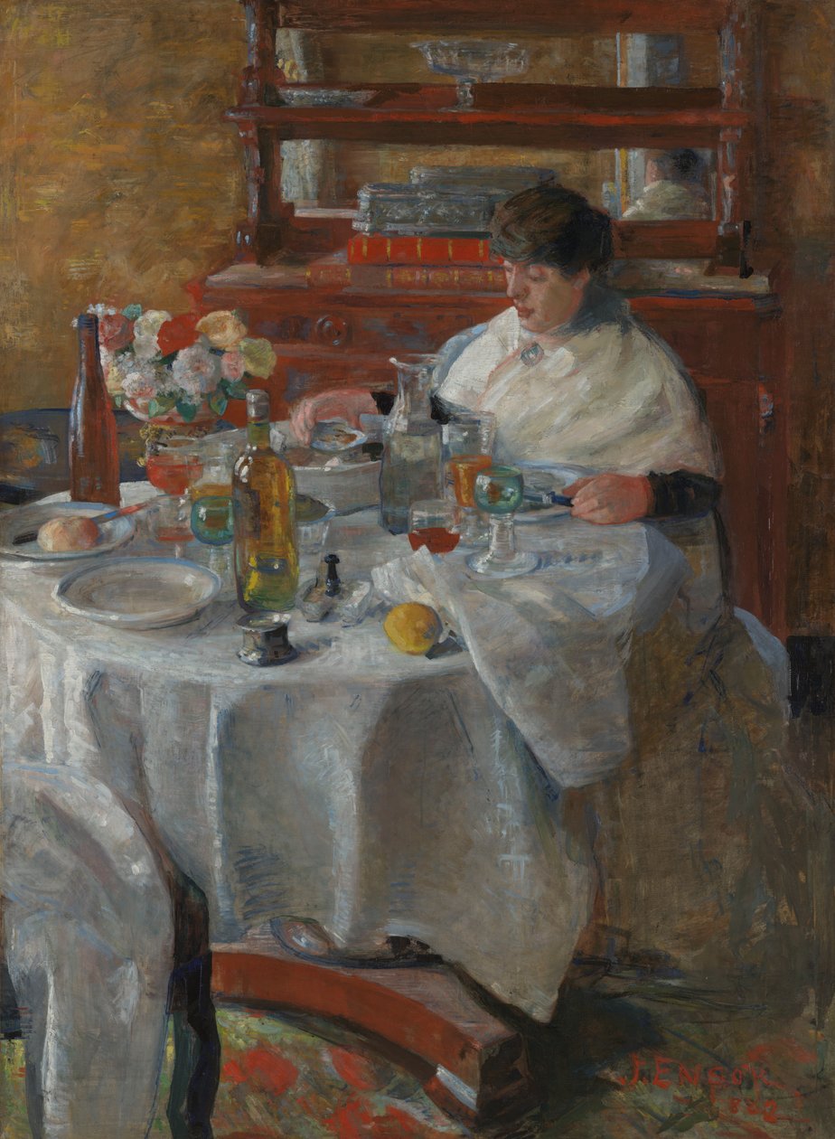 Østersspiseren av James Ensor