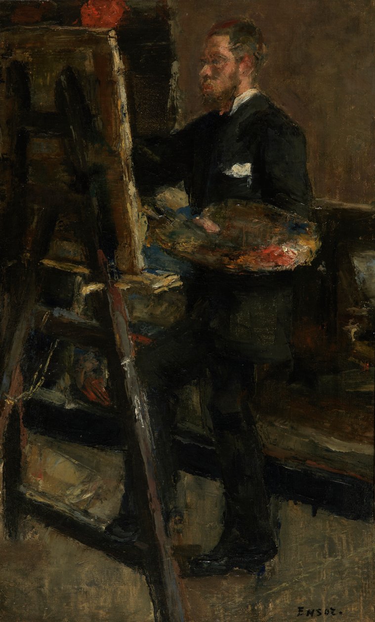 Maleren Alfred William Finch av James Ensor