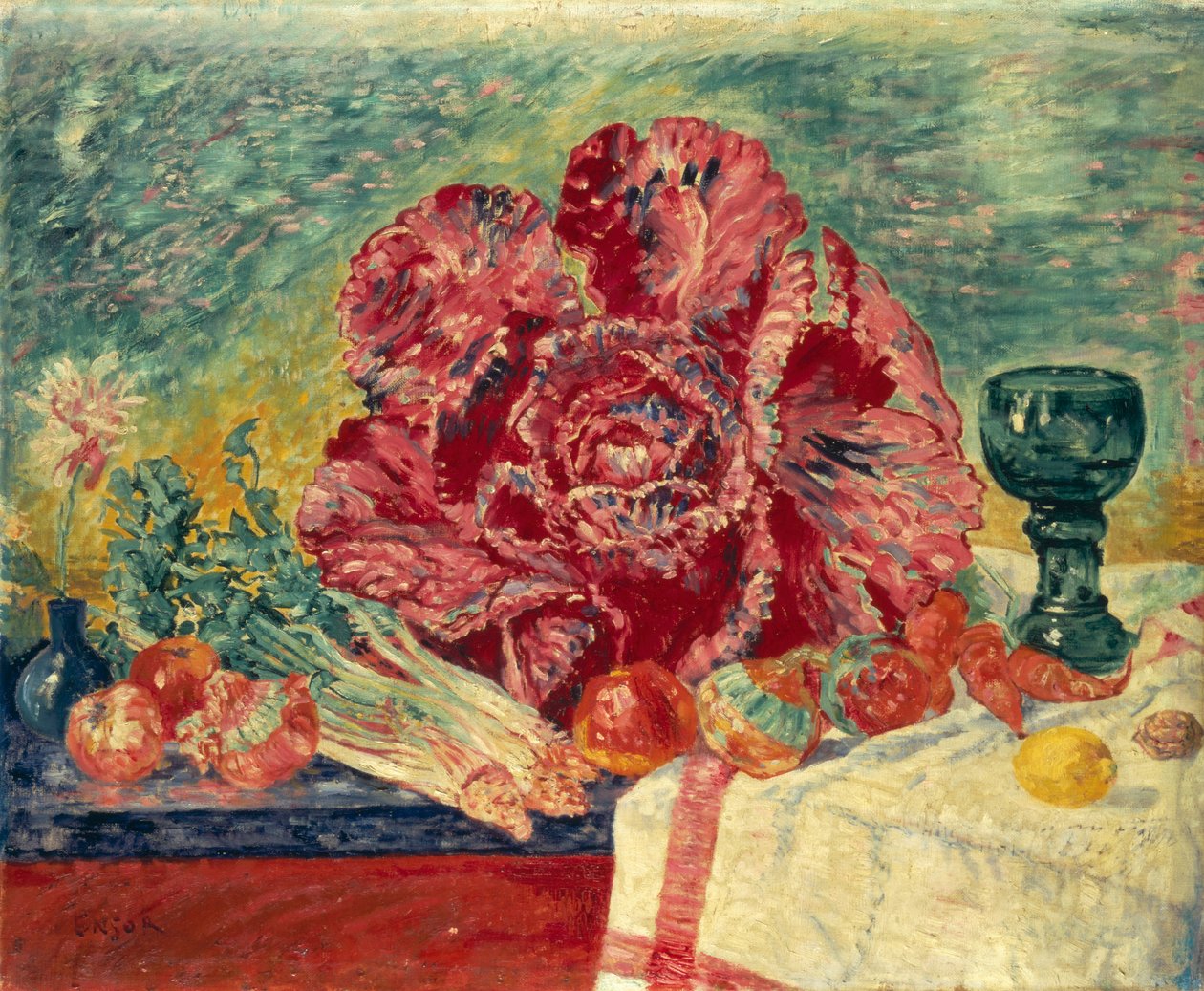 Rødkålen av James Ensor