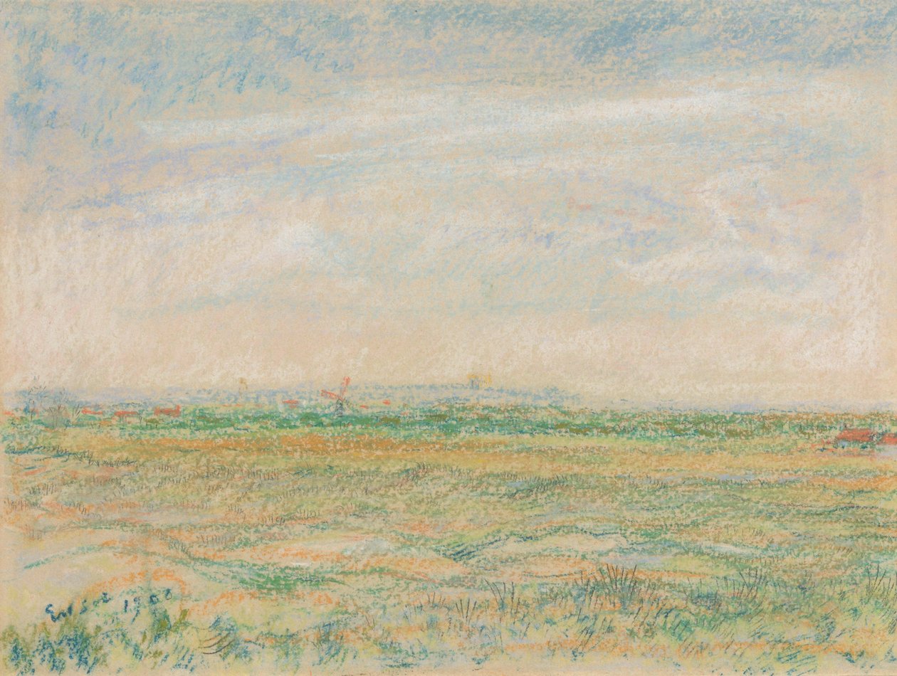 Utsikt over Mariakerke av James Ensor