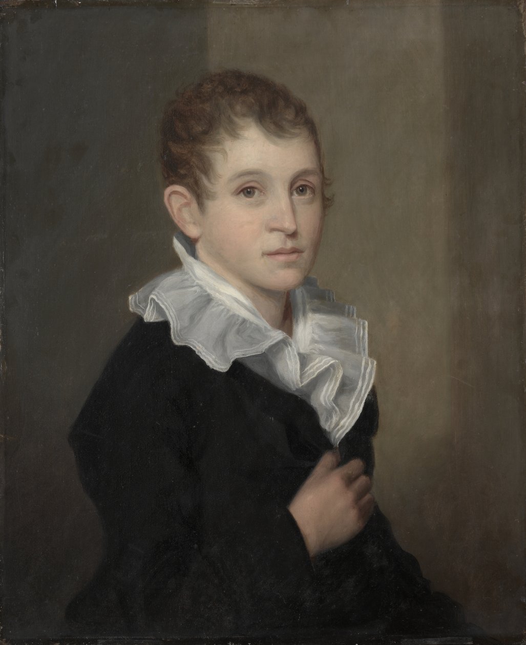 Samuel Barber Clark, ca. 1810 (olje på tre) av James Frothingham