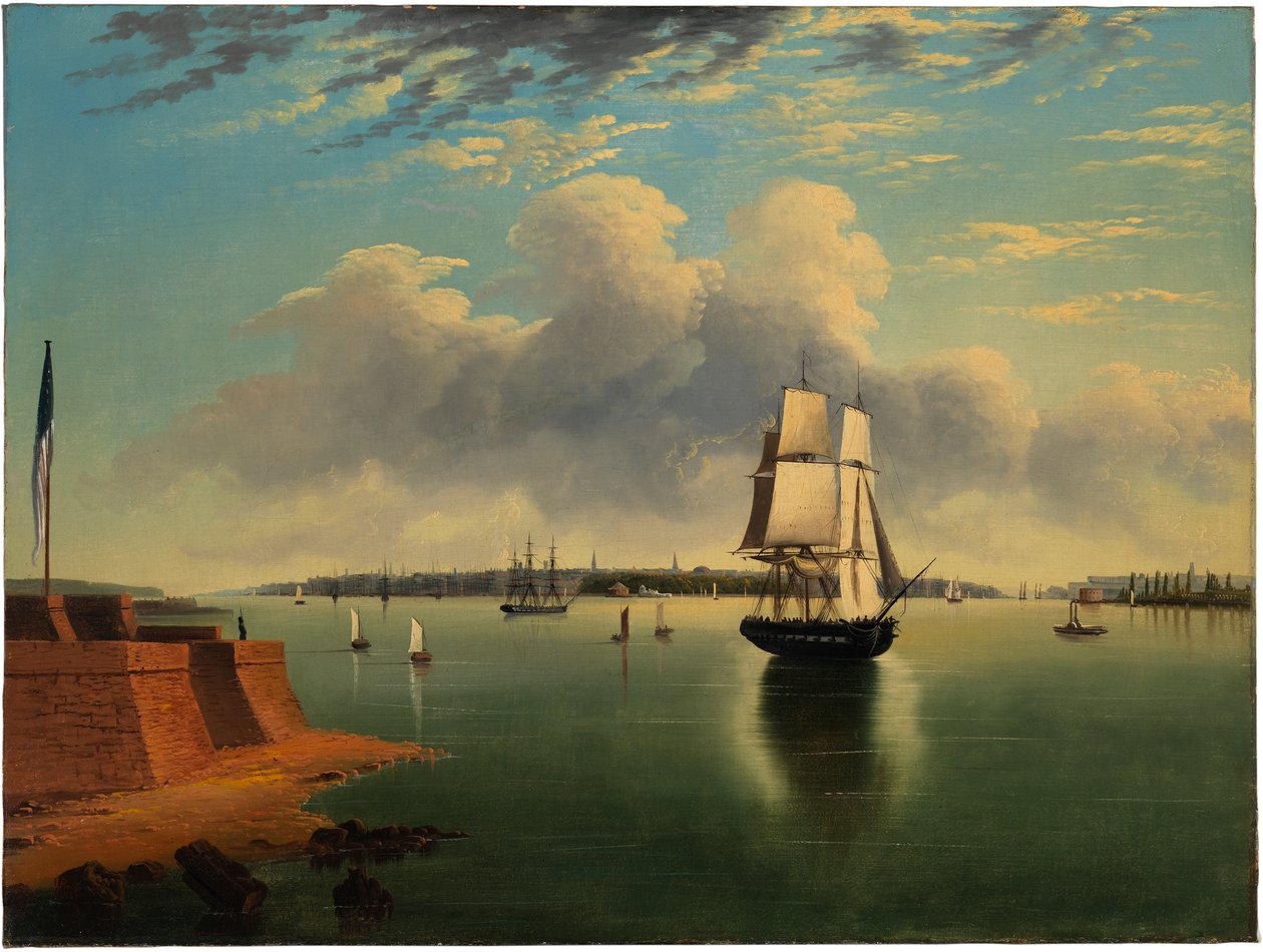 Utsikt over New York av James Fulton Pringle