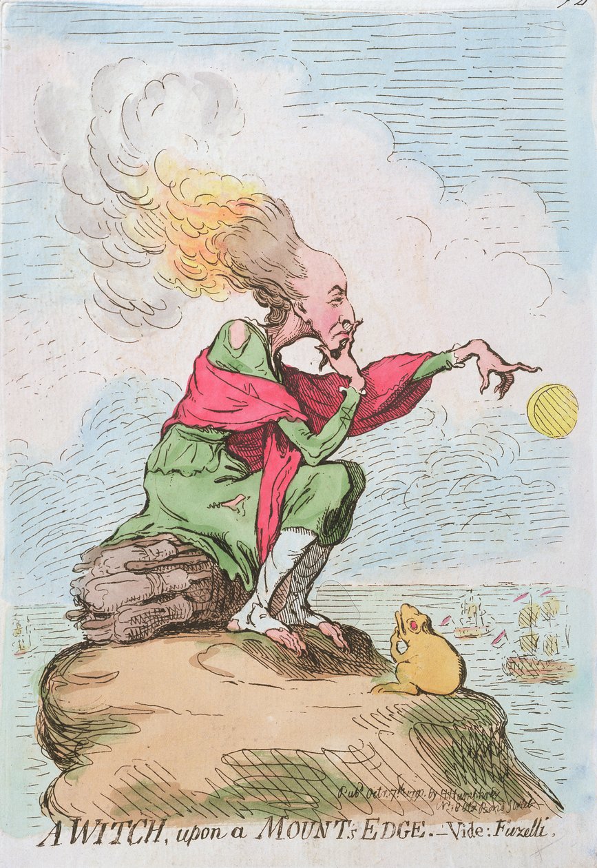 A Witch, upon a Mount
