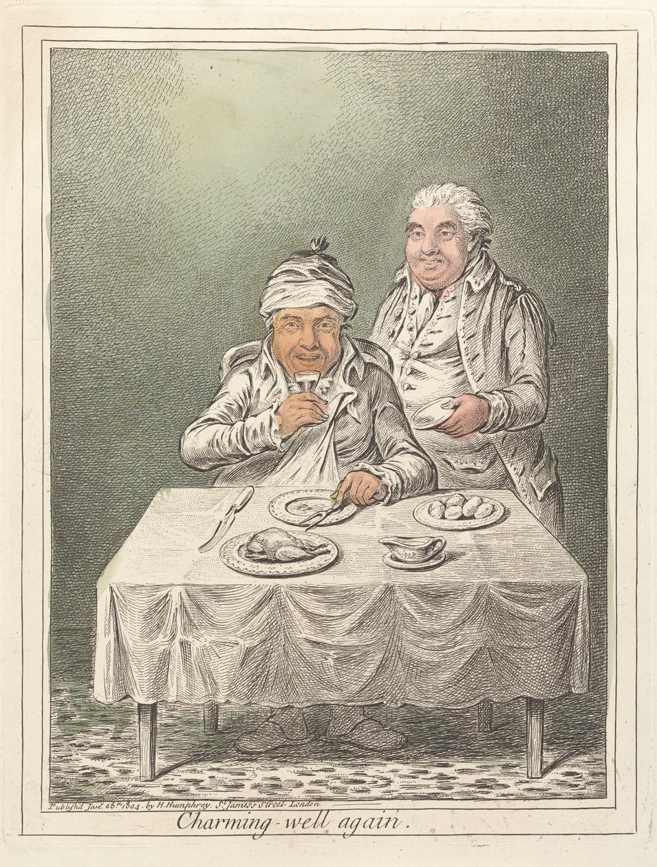 Den sjarmerende brønnen igjen av James Gillray