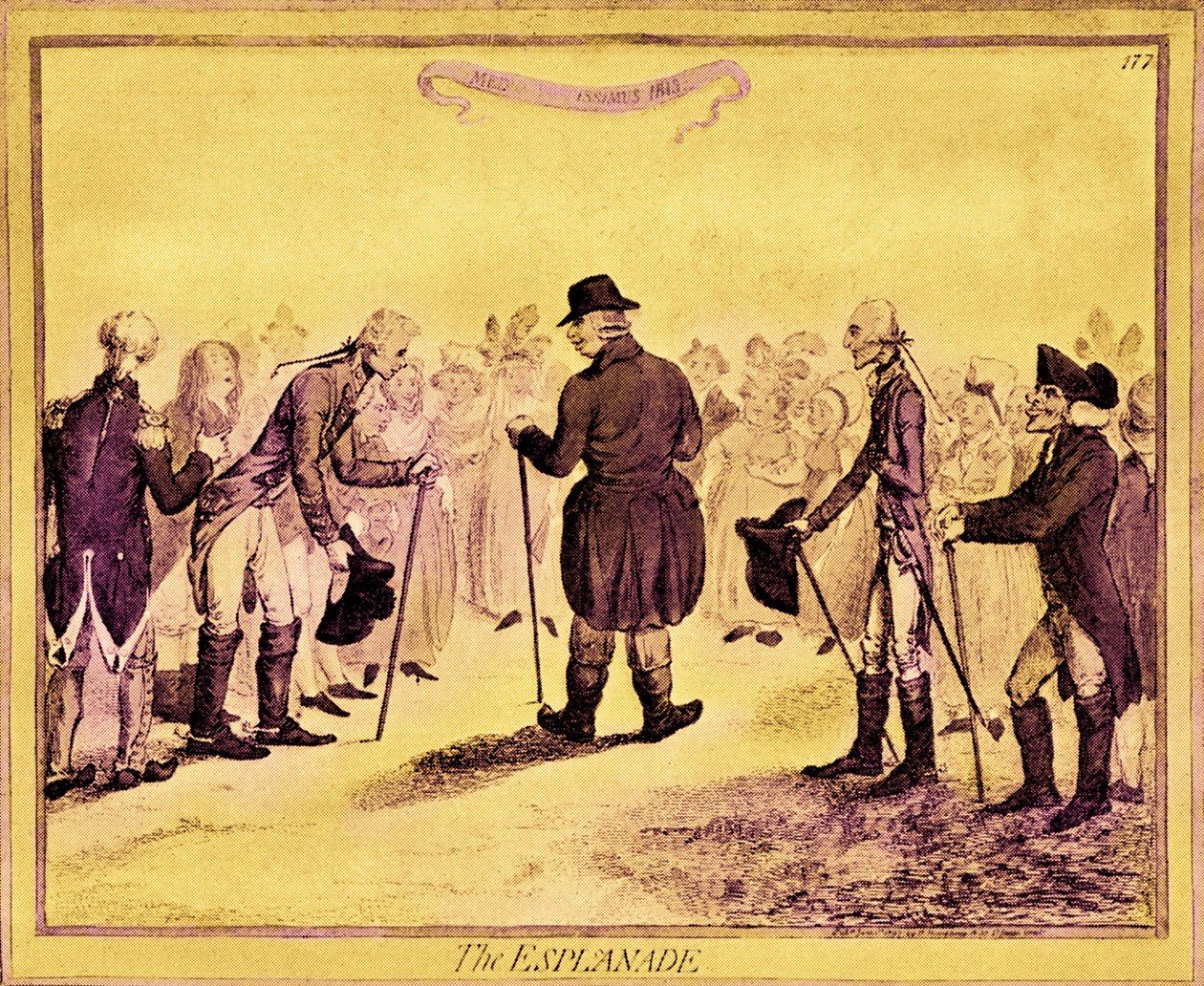 George III - karikatur av James Gillray