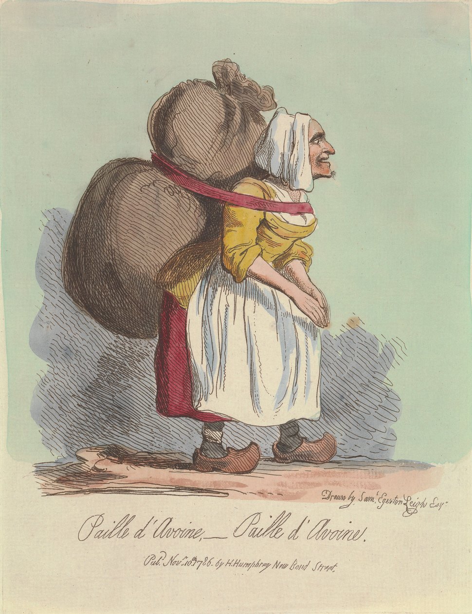 Havrehalm av James Gillray