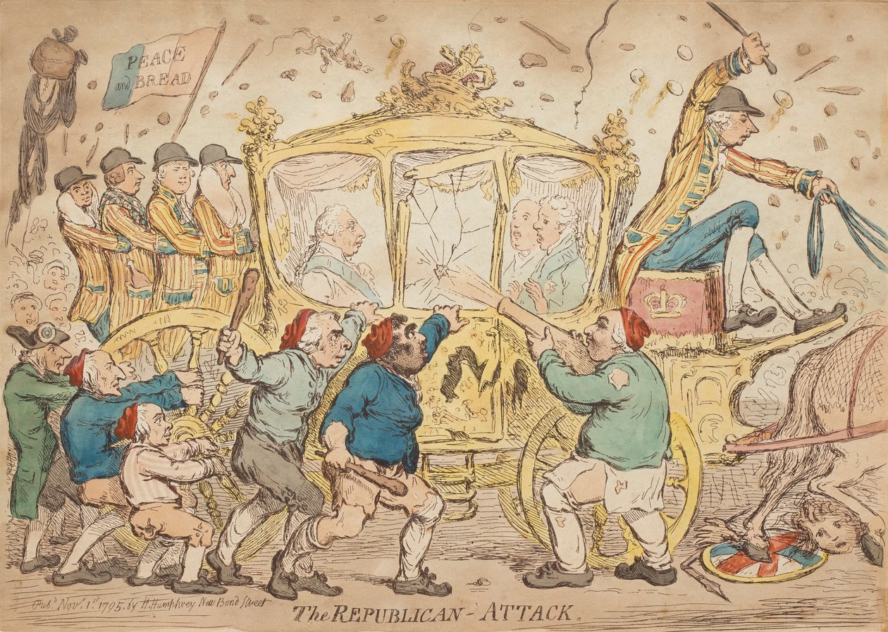 Det republikanske angrepet av James Gillray
