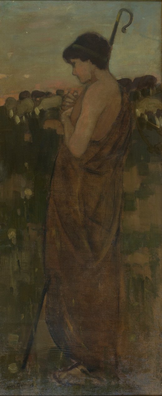 Hyrdegutten, ca. 1881 av James Guthrie