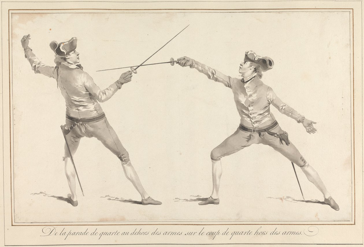 Fra Quarte Parry Out of Arms til Quarte Blow Out of Arms av James Gwin