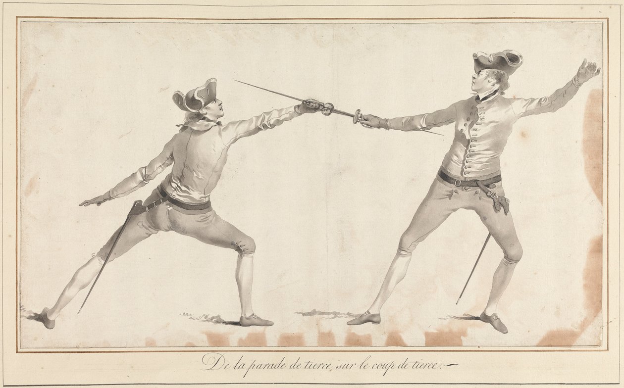 Fra Parry of Tierce, på Coup de Tierce av James Gwin