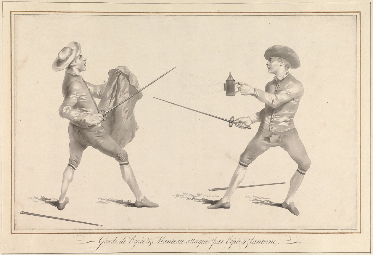 Sword & Cloak Guard angrepet av Sword & Lantern av James Gwin