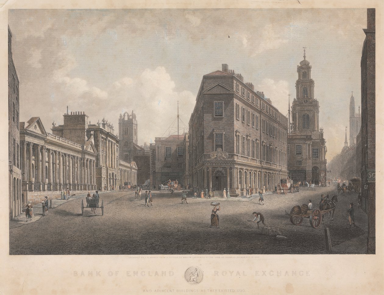Bank of England Royal Exchange av James H. Kernot