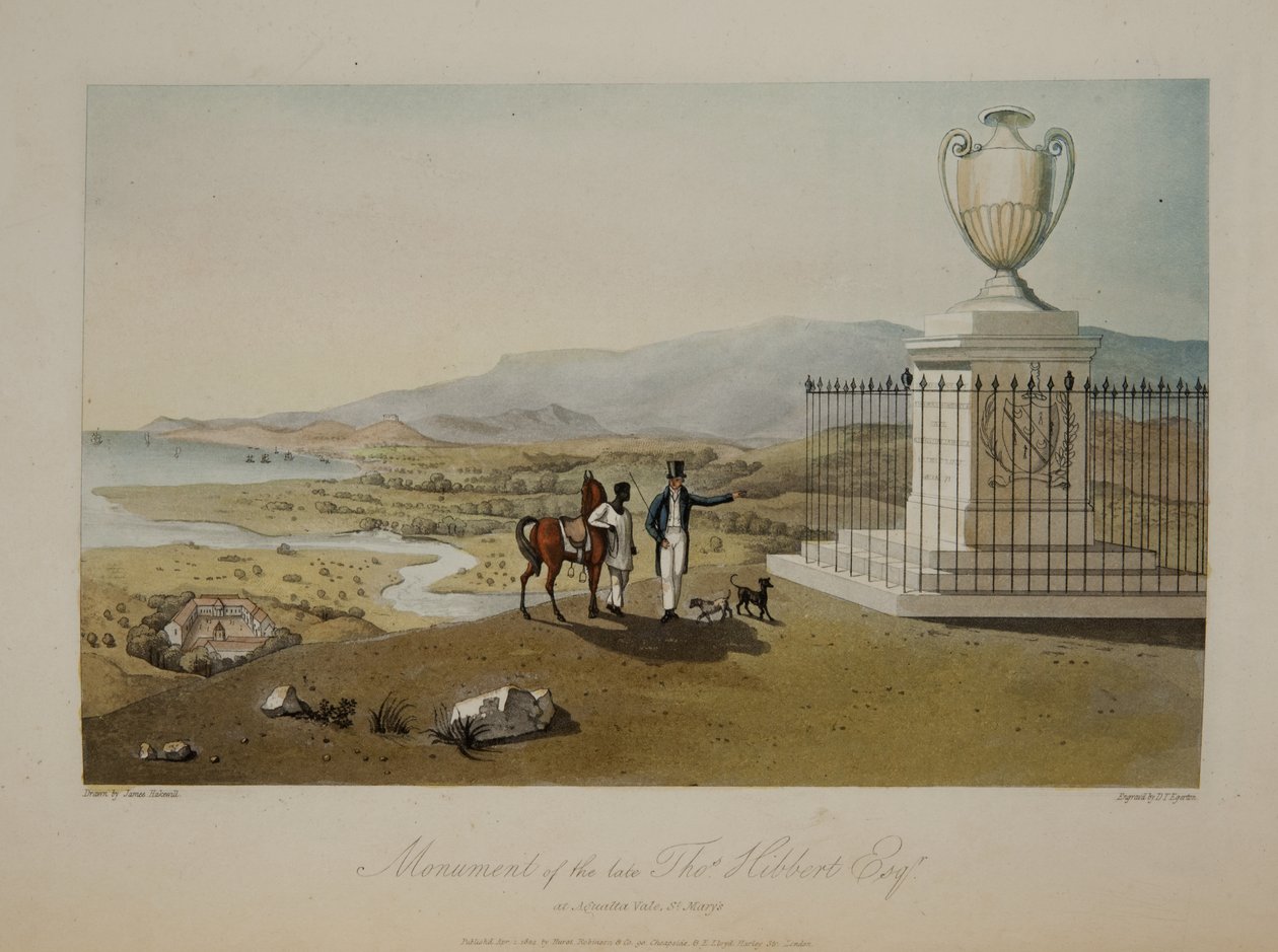 Monument til avdøde Thomas Hibbert, Esq av James Hakewill