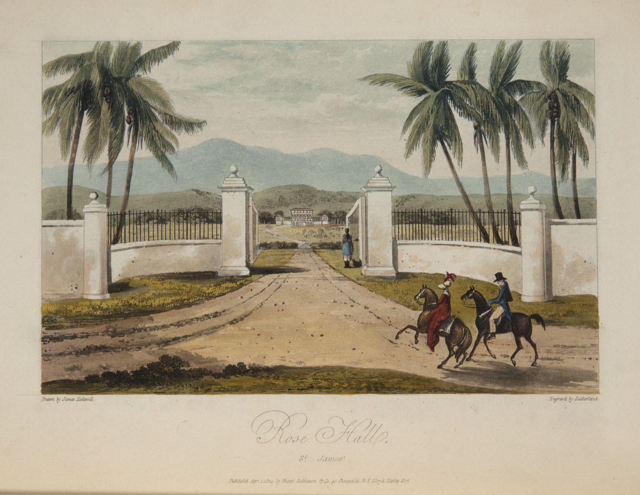 Rose Hall av James Hakewill