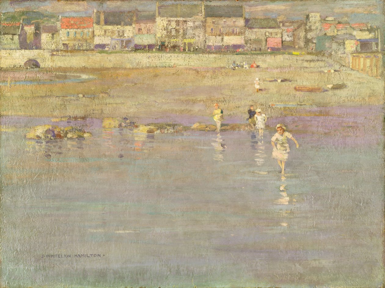 Ebbing Tide, ca. 1896 av James Hamilton