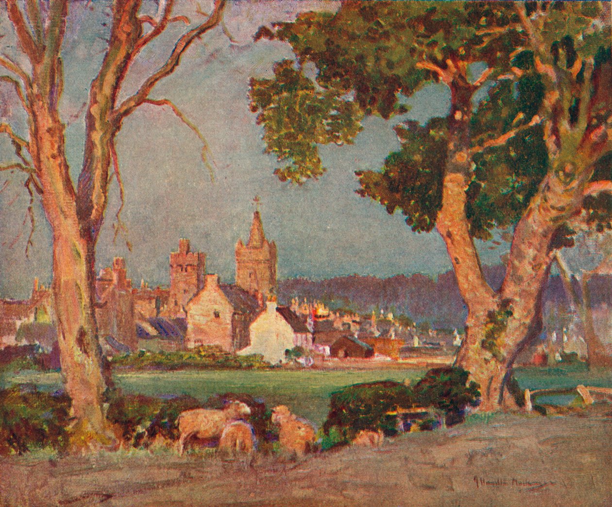 Kirkcudbright, c1919 av James Hamilton Mackenzie