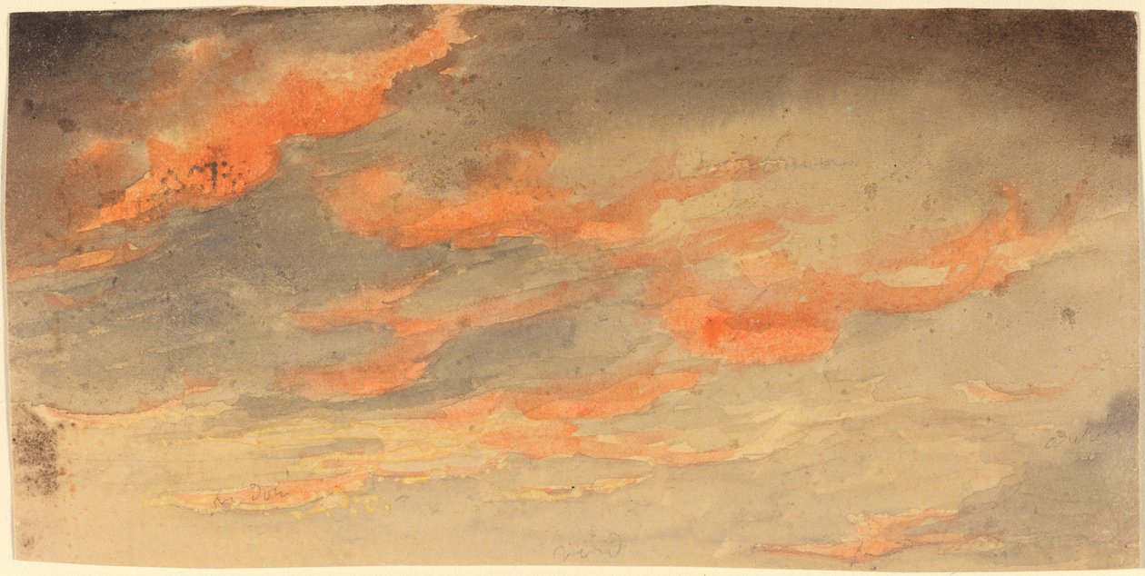 Skyer ved solnedgang av James Hamilton Shegogue
