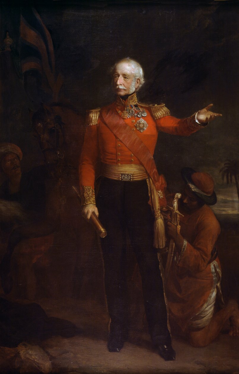 Generalløytnant Viscount Hugh Gough, hærens stab av James Harwood