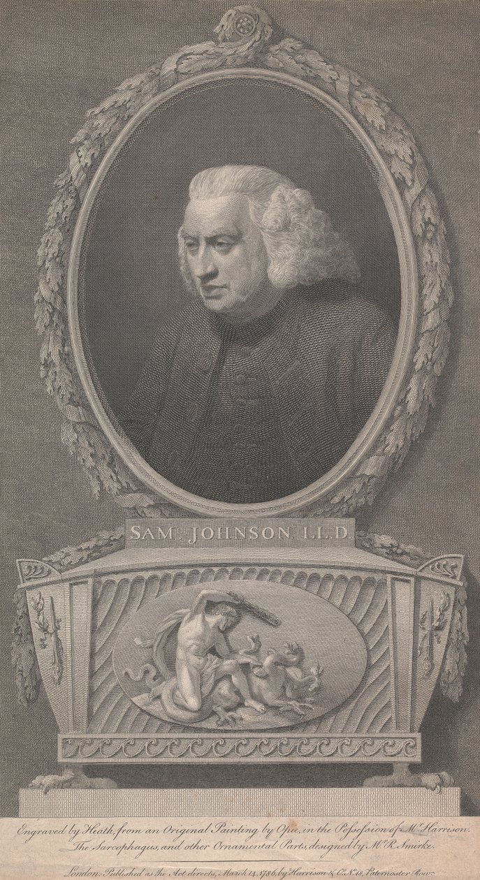 Samuel Johnson av James Heath