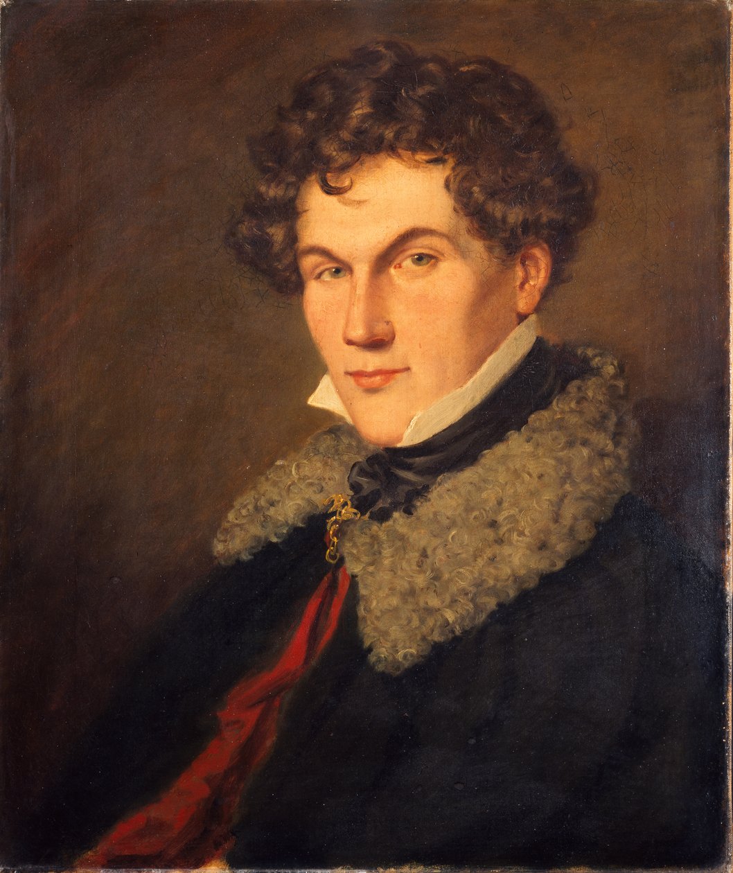 Løytnant Henry Montgomery Lawrence, 1828 ca av James Heath Millington