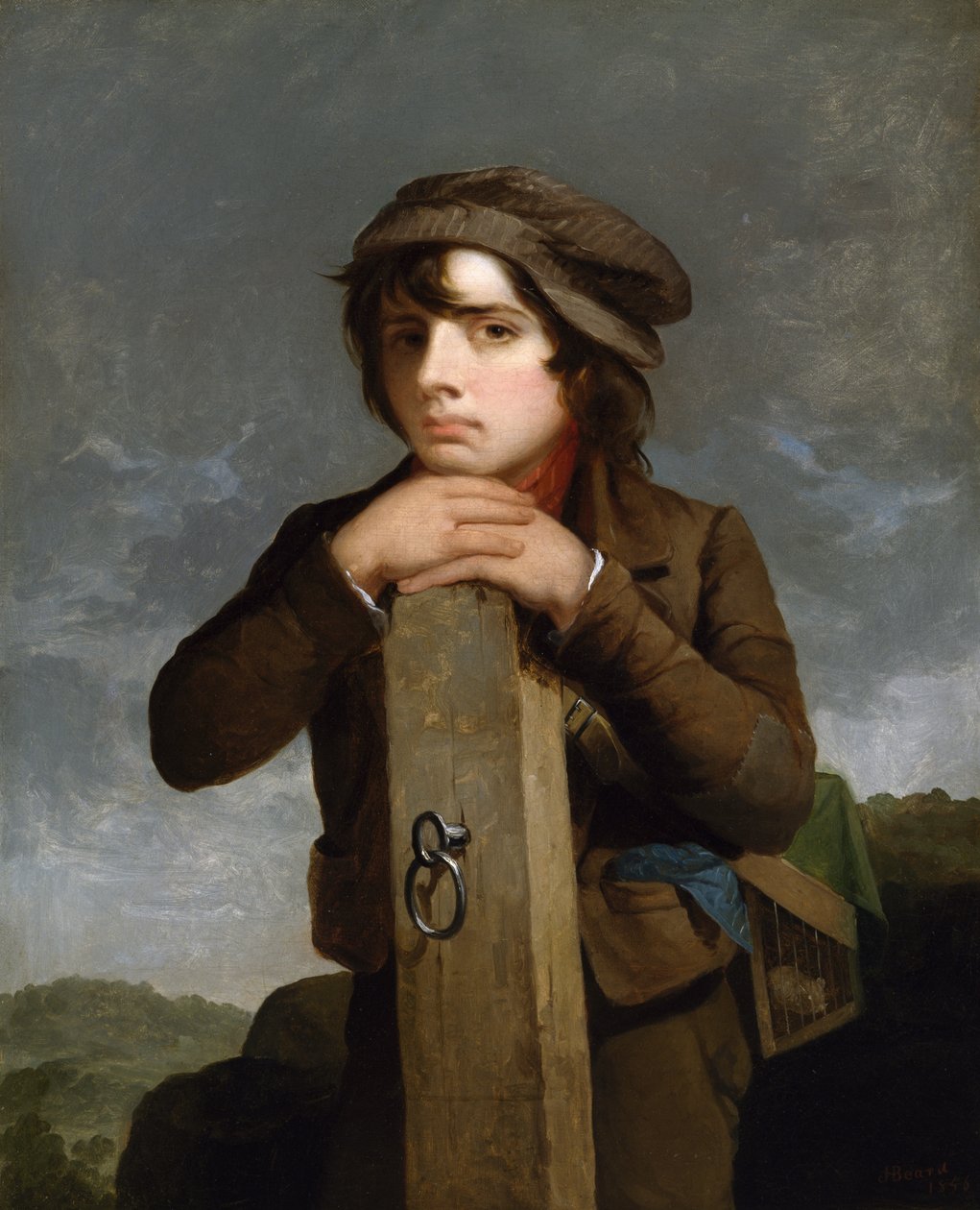 Den unge omreisende, 1846 av James Henry Beard