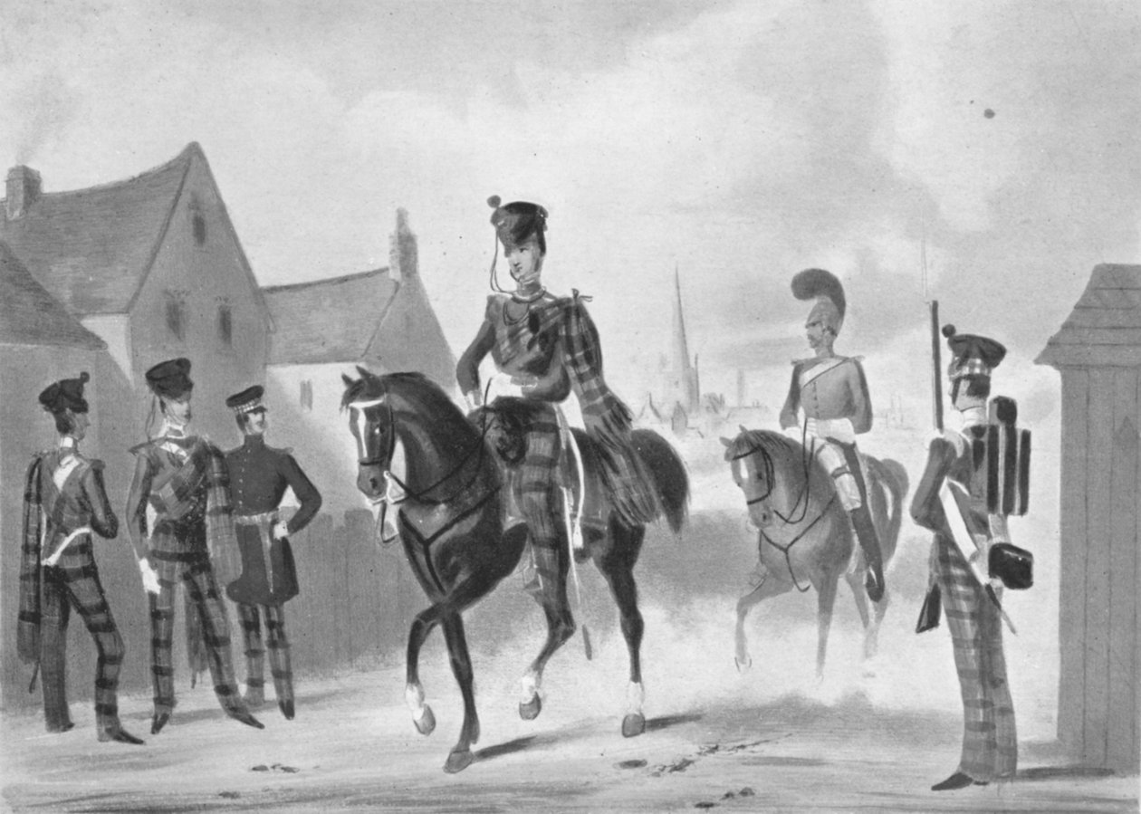 71st Highland Light Infantry Regiment Review Order, c1840 1909 av James Henry Lynch