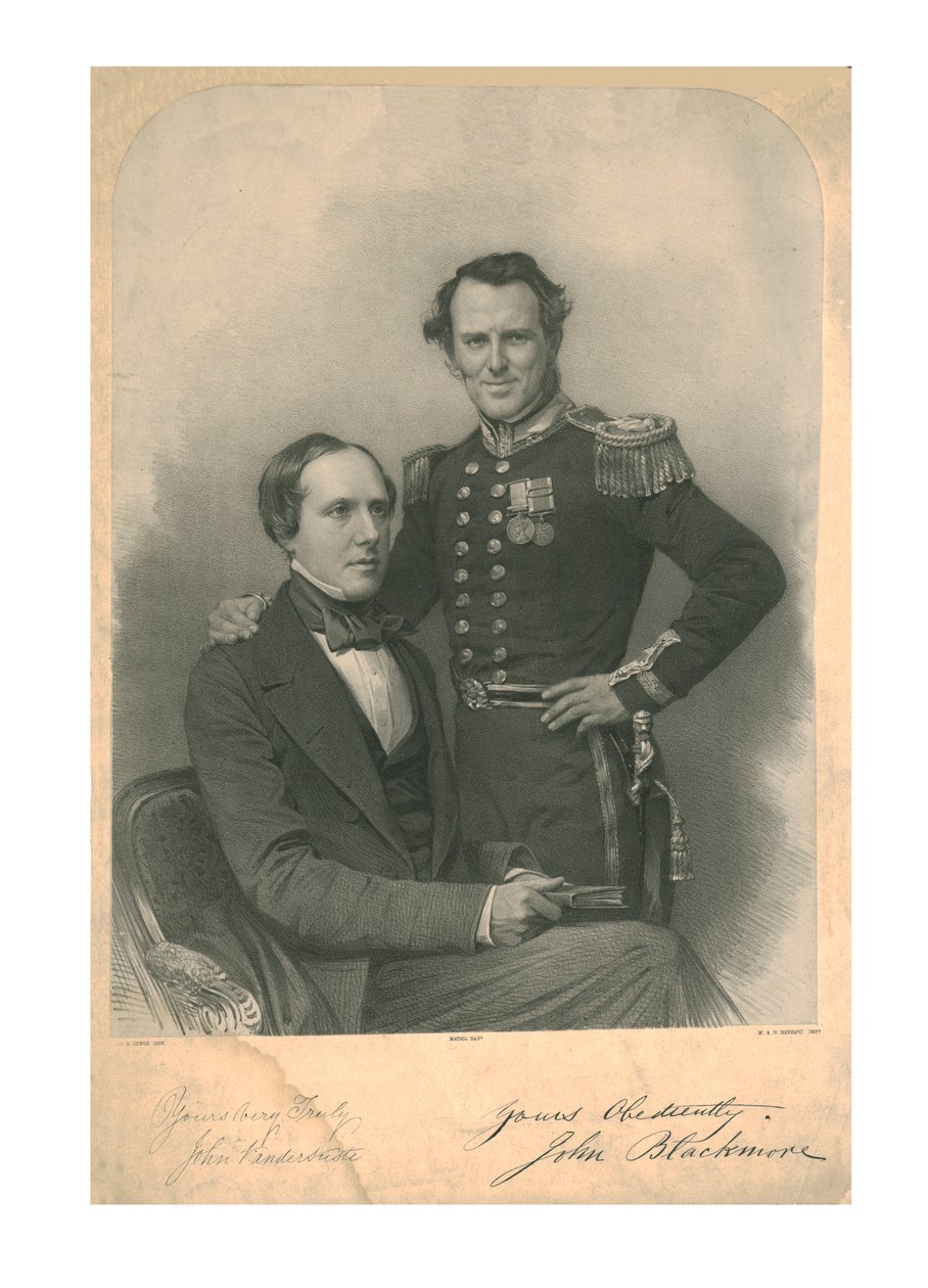 John Vandersuste, John Blackmore, c1855 av James Henry Lynch
