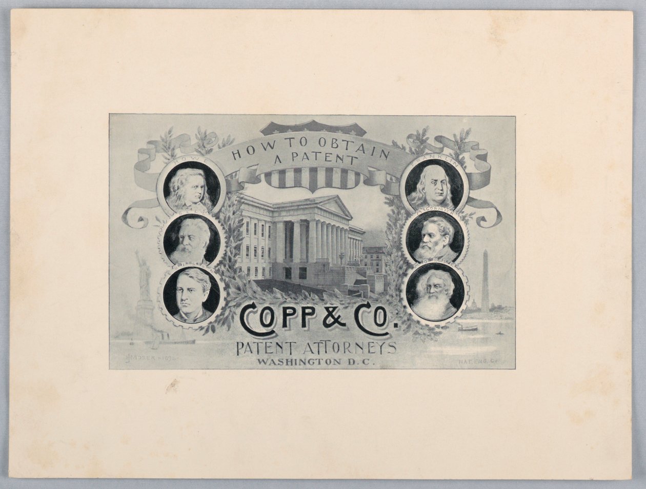 Halvtonegravering: Hvordan få et patent, Copp & Co. Patent Attorneys, Washington, D.C. av James Henry Moser