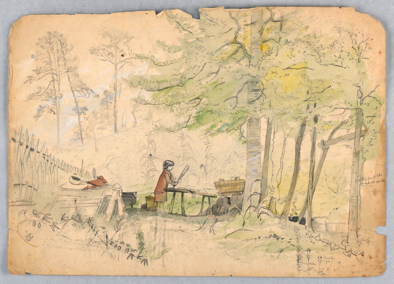 Woodland Camp av James Henry Moser