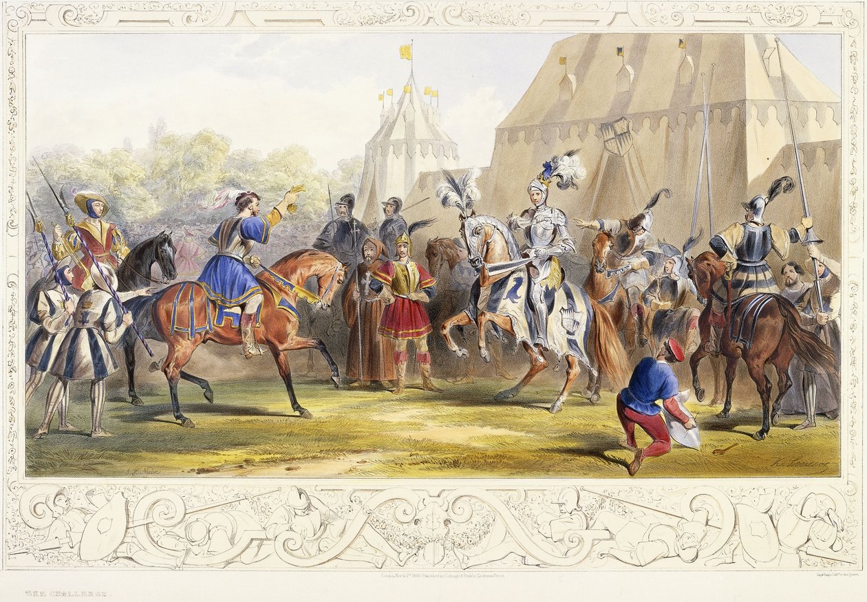 Utfordringen, 1843 av James Henry Nixon