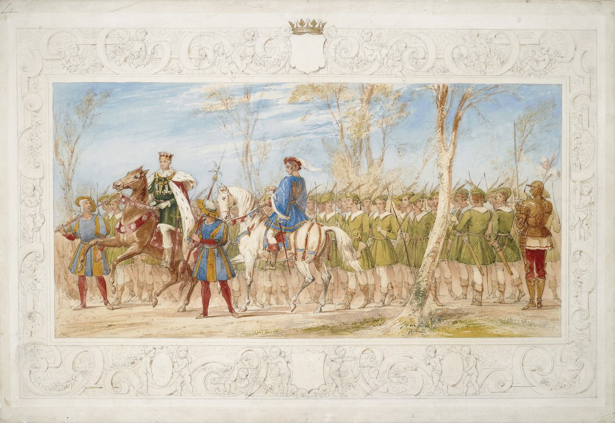 Markisen av Londonderry, turneringens konge av James Henry Nixon