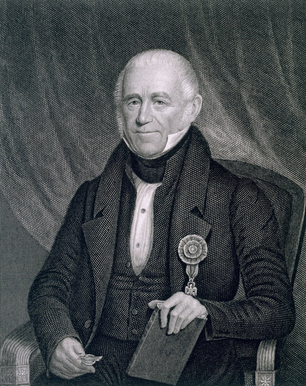 Morgan Lewis, gravert av Asher Brown Durand (1796-1886) og John Wesley Paradise (1809-62) av James Herring