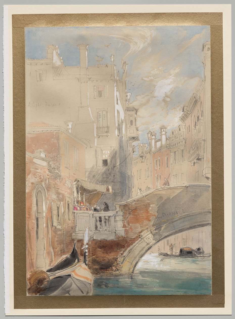 En kanal, Venezia av James Holland