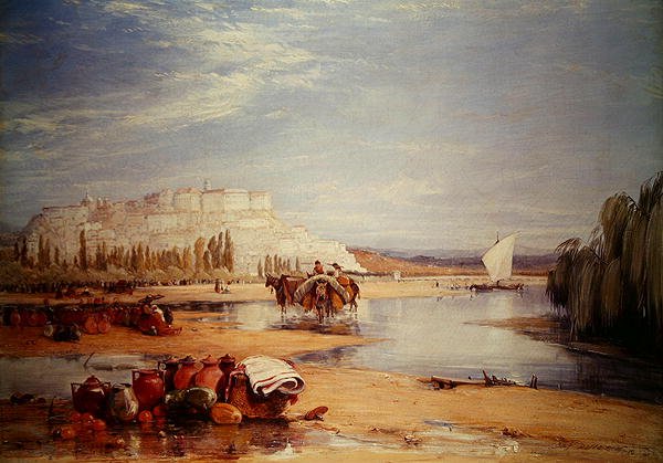 Cambria, Portugal (olje på lerret) av James Holland