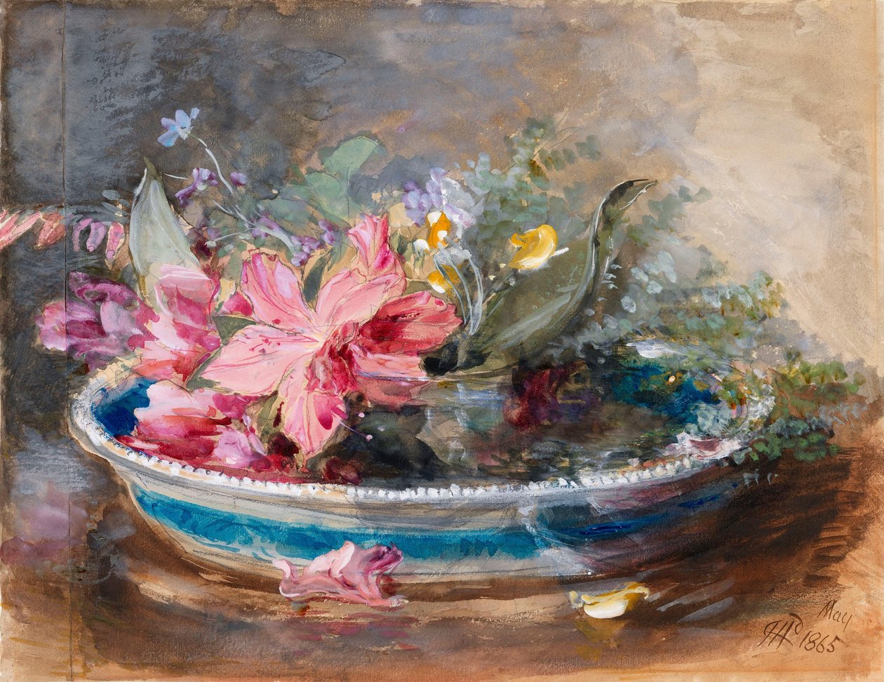 Blomster i en bolle av James Holland
