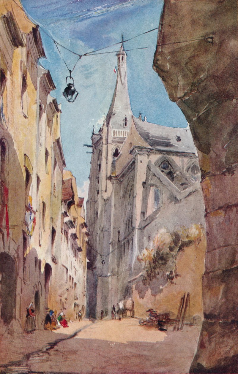 St. Séverin-kirken, Paris, 1831, 1930. av James Holland