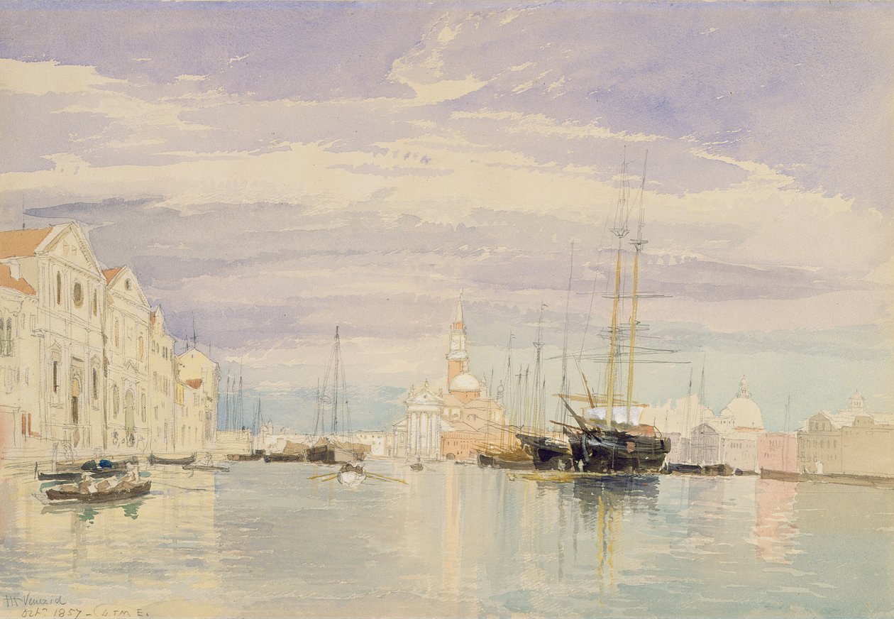 Giudecca med S. Giorgio Maggiore, Venezia av James Holland