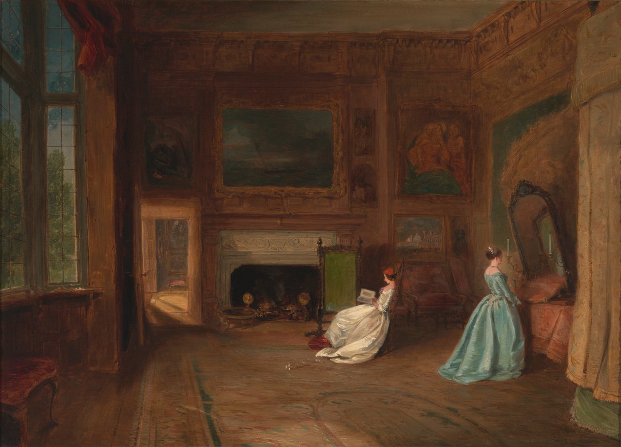 Lady Betty Germain soverom i Knole, Kent av James Holland