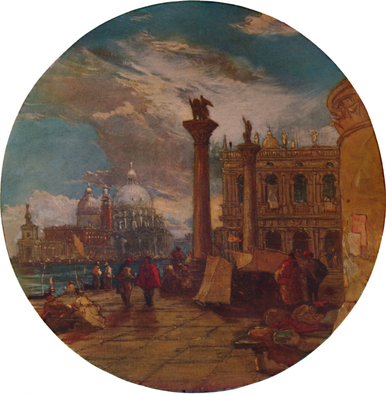 Piazza of St. Marks Venezia, 1853, 1935 av James Holland