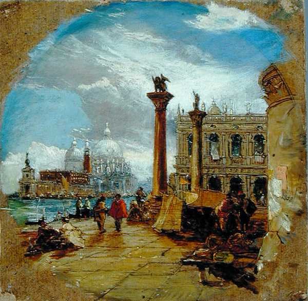 Venezia (olje på lerret) av James Holland