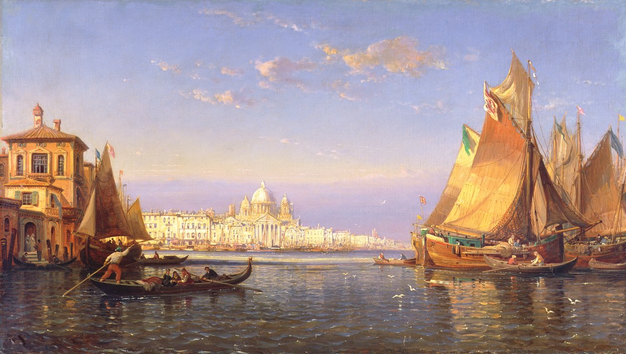 Venezia, ca. 1850 (olje på lerret) av James Holland