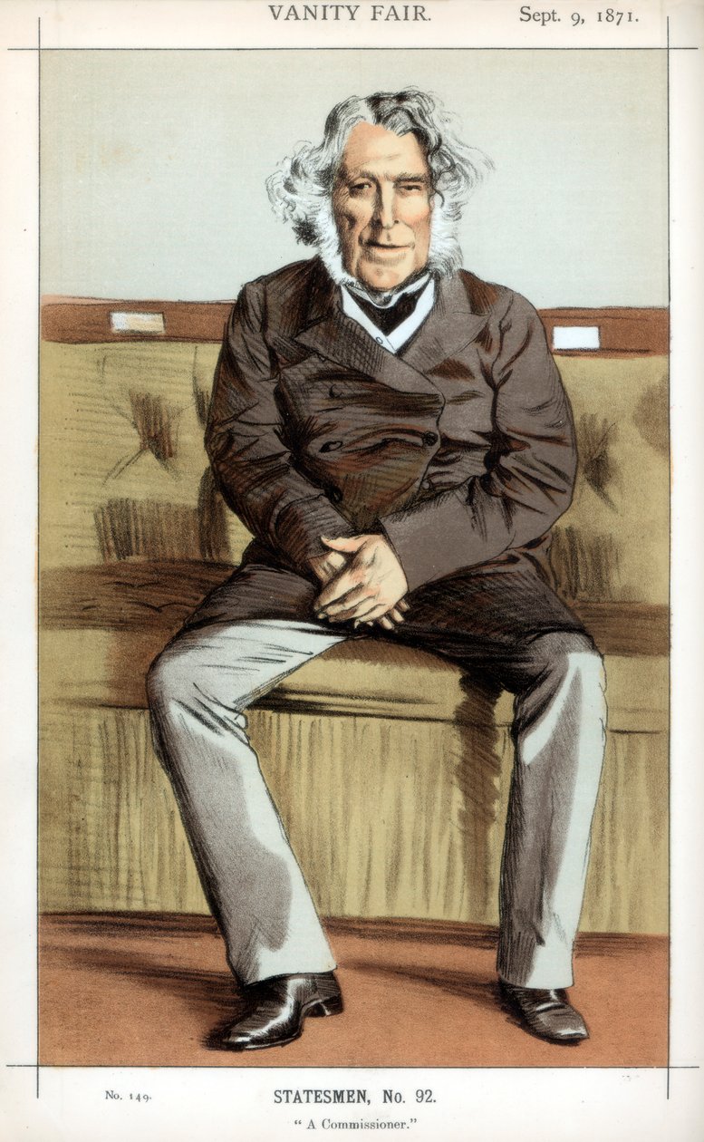 En kommissær, 1871 av James Jacques Joseph Tissot