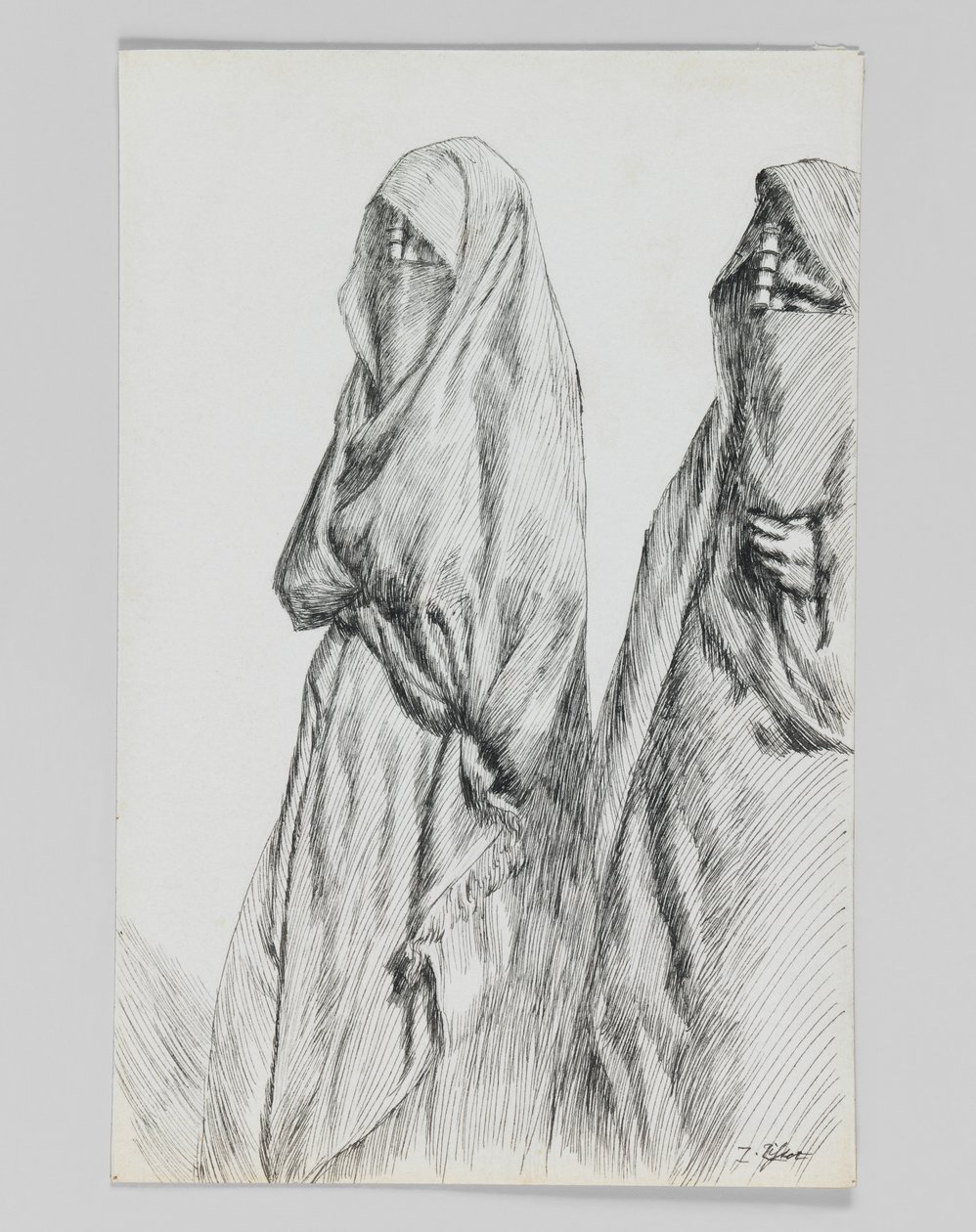 En vei på Oljeberget, illustrasjon fra Vår Herre Jesu Kristi liv av James Jacques Joseph Tissot